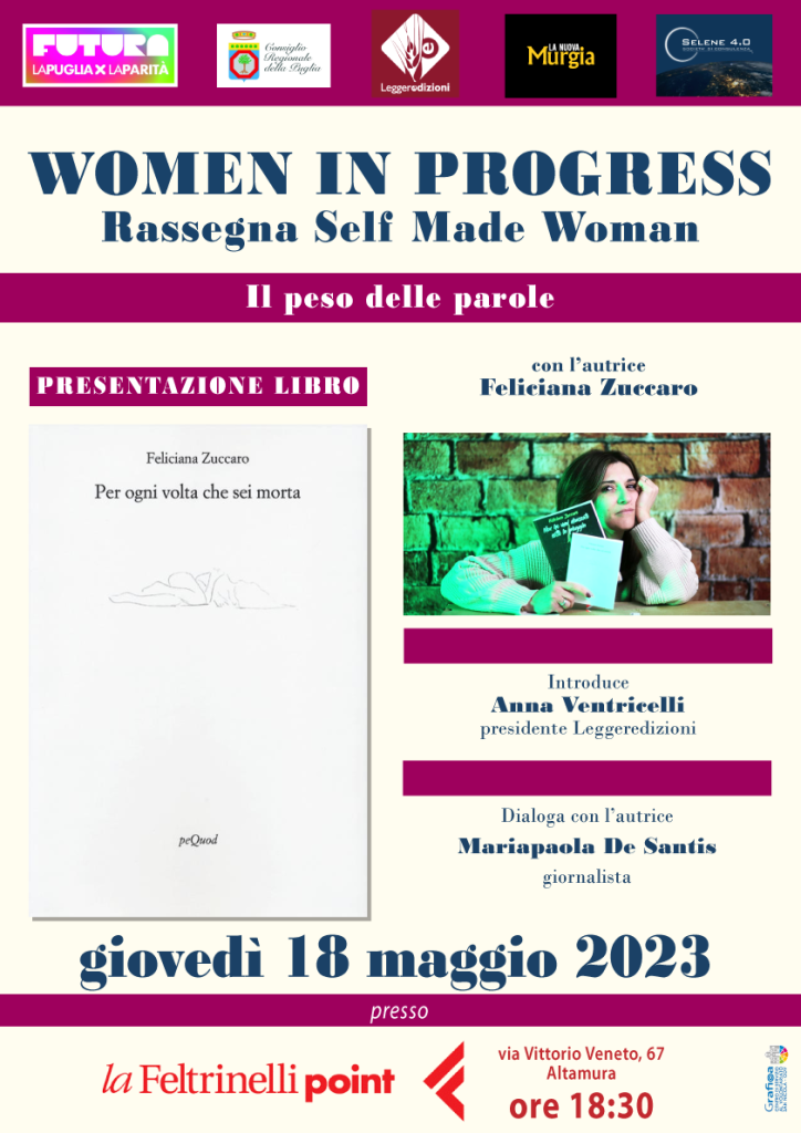Feliciana Zuccaro - Per ogni volta che sei morta